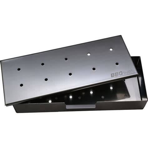 bbq buddy stainless steel smoker box|Stainless Steel Barbecue Box for Outdoor Cold Smoking, BBQ .